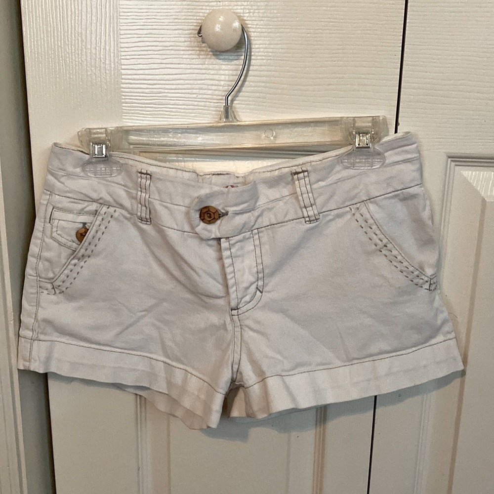 Women’s White Shorts